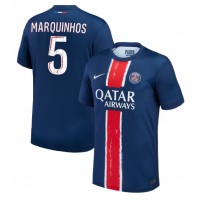 Paris Saint-Germain Marquinhos #5 Fotballklær Hjemmedrakt 2024-25 Kortermet